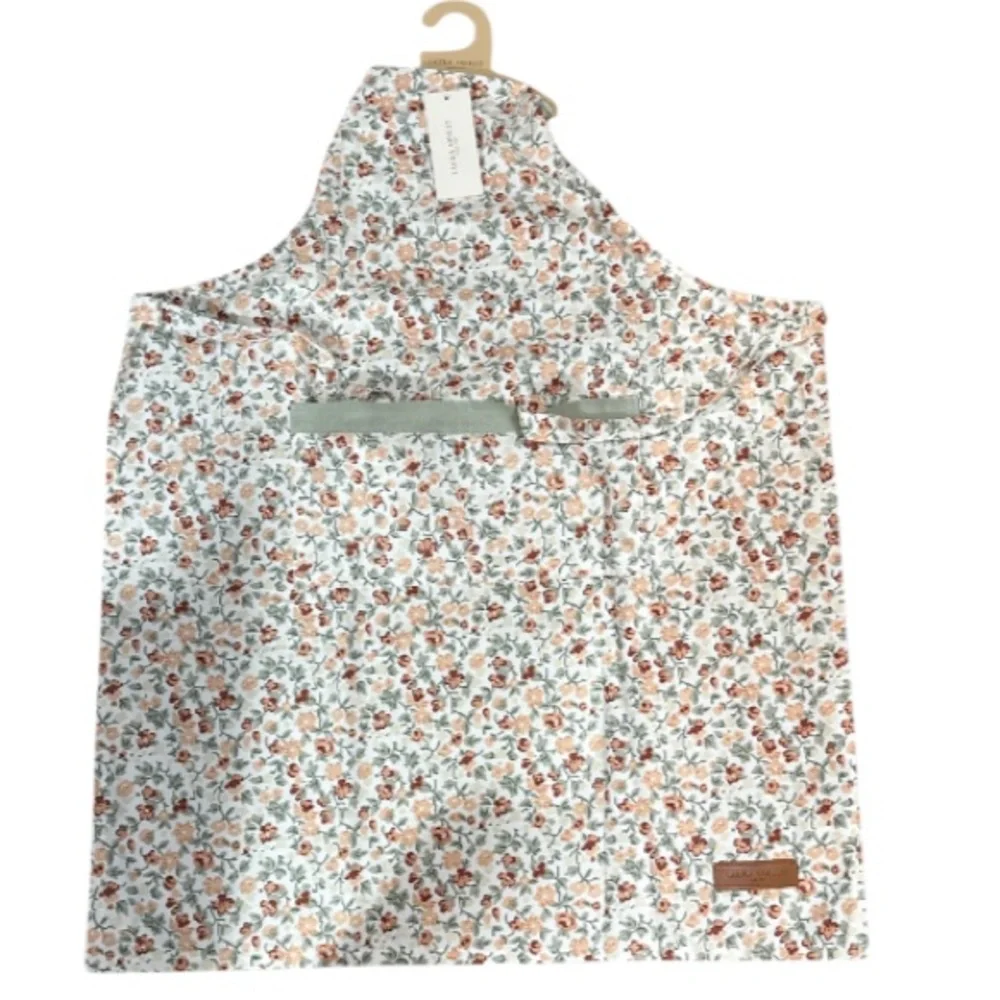 NEW Laura Ashley FLORAL EMOGENE  Terracotta Chef’s Kitchen Apron with Pockets